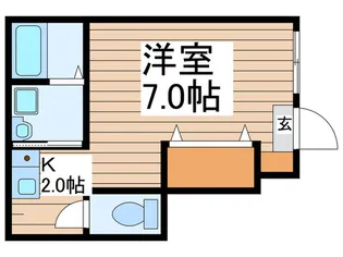プライムダイヤ東林間【1階】の間取り