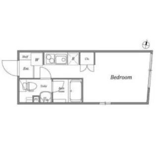PASEO明大前【2階】の間取り