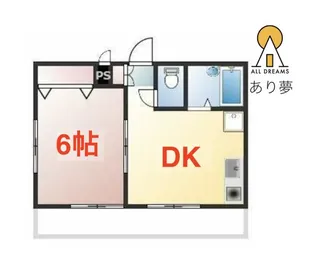 第五東和ビル【3階】の間取り