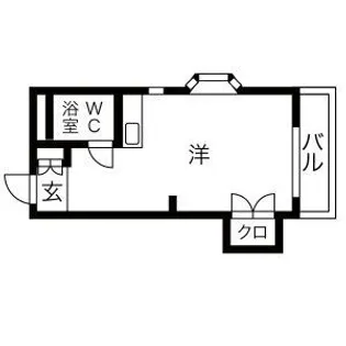 オーキッドコート垂水【2階】の間取り