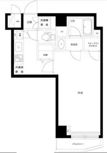 ルーブル明大前【3階】の間取り