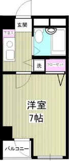 アクア江戸川橋【1階】の間取り