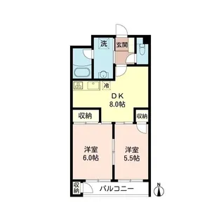 ロゼ下目黒【3階】の間取り