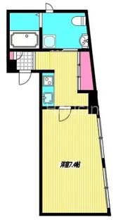 東京都中野区中央1【マンション】の間取り