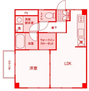 第一暘ビル【3階】の間取り