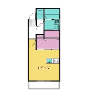 シャンボール【3階】の間取り