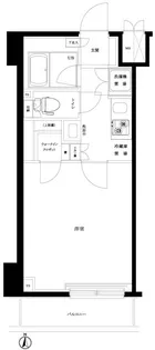 ルーブル板橋区役所前【10階】の間取り