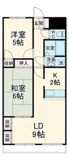 フォンテーヌヨシダ【3階】の間取り