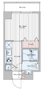 エスタシオン雪谷【3階】の間取り