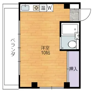 リヴィラージュ早稲田【2階】の間取り