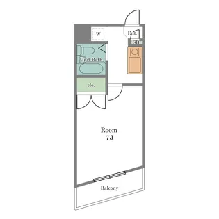 ウイング用賀【4階】の間取り