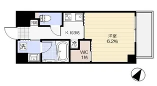 ダン・ラベニール北新宿【4階】の間取り