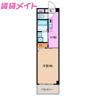 M’s【1階】の間取り