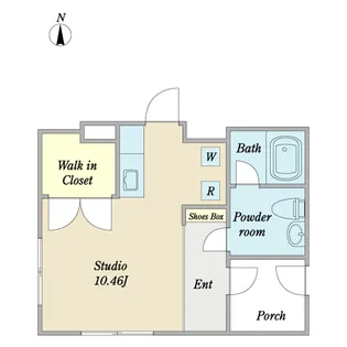 PORTICO【3階】の間取り