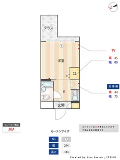 ジョイフル等々力【3階】の間取り
