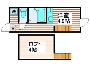 ビバリーヒルズウメジマ【1階】の間取り