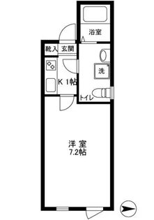 ハピテラス東四ツ木【1階】の間取り