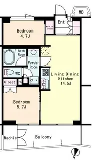 代々木参宮橋テラス【3階】の間取り