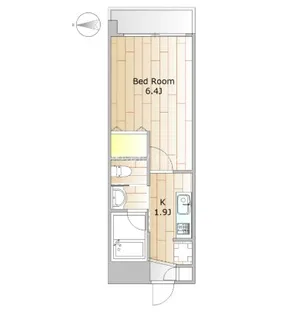 ヒルサイドクレソン【3階】の間取り