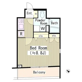 UTA HOUSE【3階】の間取り