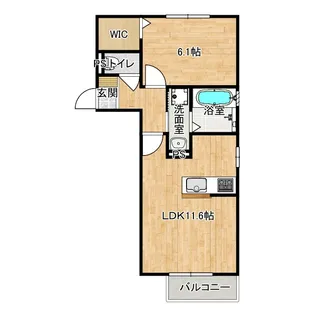 ホープB【1階】の間取り