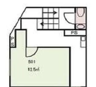 テラッツァコクド後楽園【5階】の間取り