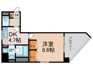 サンシャイン徳井【3階】の間取り