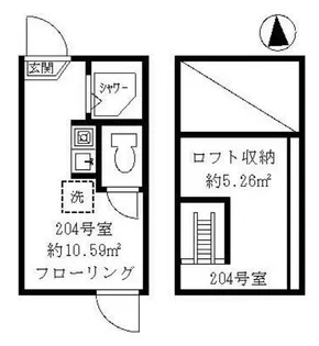 ティ アーモレディ【2階】の間取り