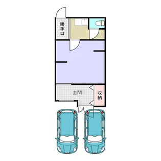 第一永晃ハイツ【1階】の間取り