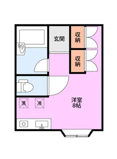 Casa la gauche【2階】の間取り