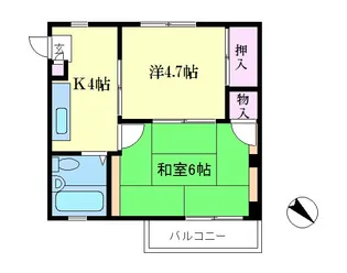 コーポ関口【3階】の間取り