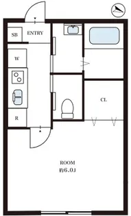 勝田台PDIII【2階】の間取り