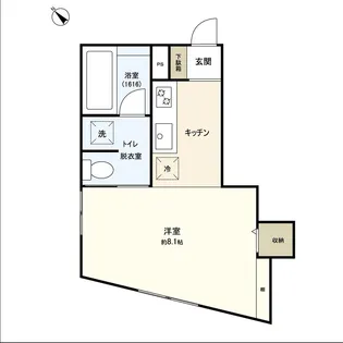 CASAtagajyou【1階】の間取り