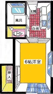 ハウストーカイ【2階】の間取り