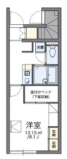 カスターノ【1階】の間取り