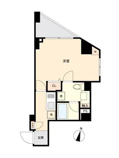 ムーブメンツ西早稲田【5階】の間取り