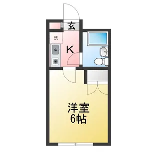 緑町共和ビル【3階】の間取り