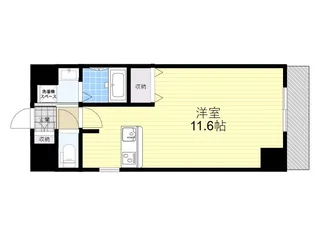 プラリア牧野阪【4階】の間取り