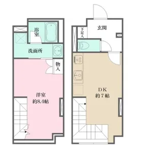 Fika大井町の間取り