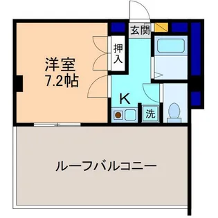 アベニューヒルズK【4階】の間取り