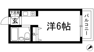 ドーム仁川【本館】【1階】の間取り