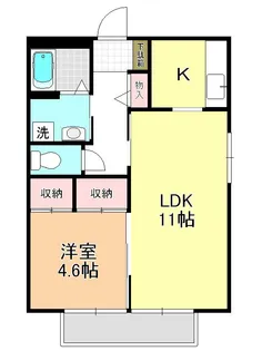 ラークCII【2階】の間取り