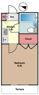 ヴァイデンホーフ【1階】の間取り