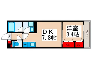 ユーフォリア【2階】の間取り