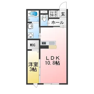 EAST【1階】の間取り