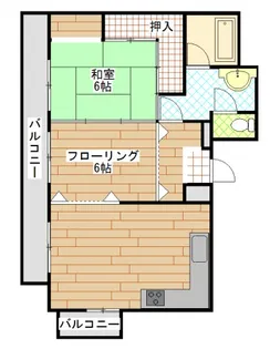 三篠アルティメイトビル【3階】の間取り