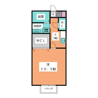シェソワ21【2階】の間取り