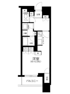 ブリリアタワーズ目黒ノースレジデンス【6階】の間取り