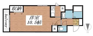 フィオーレ・浅草【5階】の間取り
