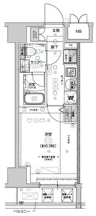 CREST TAPP新横浜【2階】の間取り